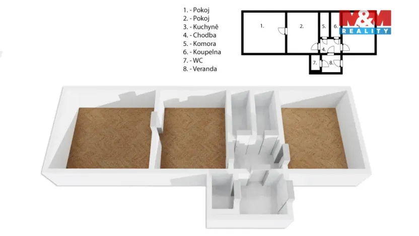 Prodej rodinného domu, Veliš - Lipiny u Veliše, 98 m2