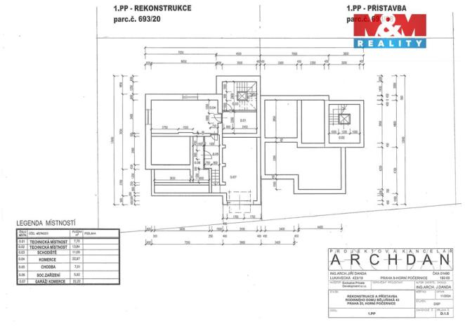 Prodej domu na klíč, Praha - Horní Počernice, Běluňská, 421 m2