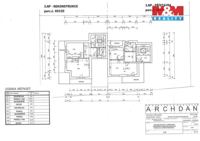 Prodej domu na klíč, Praha - Horní Počernice, Běluňská, 421 m2