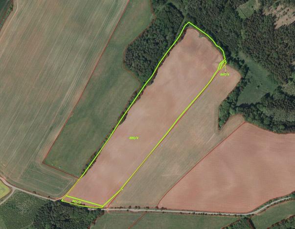 Prodej pole, Staré Buky, 71140 m2