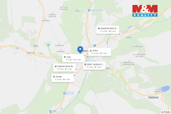 Prodej bytu 2+1, Skuhrov nad Bělou, 70 m2