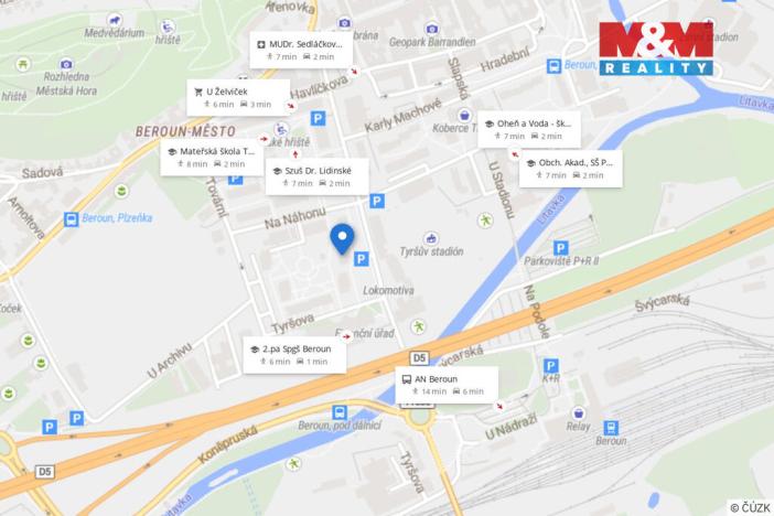 Prodej bytu 3+kk, Beroun - Beroun-Město, Tyršova, 66 m2