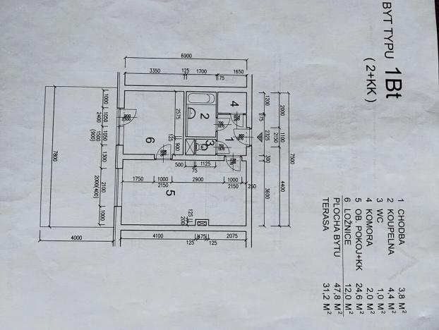 Prodej bytu 2+kk, Brno, Zderadova, 48 m2