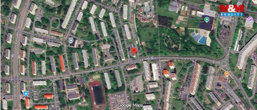 Prodej bytu 2+1, Most, 1. máje, 53 m2