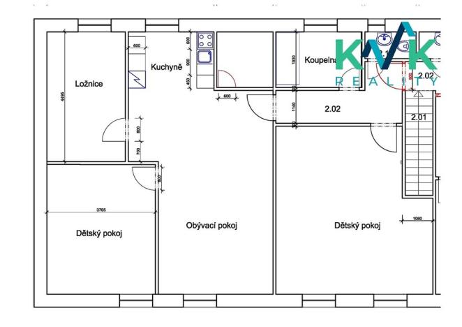 Pronájem bytu 4+kk, Sadov, 115 m2