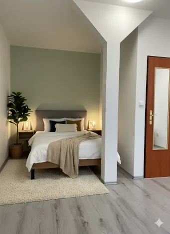Pronájem bytu 1+kk, Hnojice, 35 m2