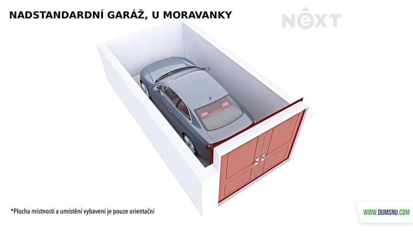 Pronájem garáže, Šumperk, K. H. Máchy, 23 m2