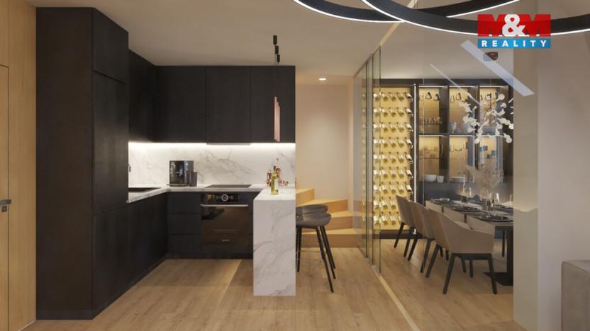 Prodej atypického bytu, Praha - Hlubočepy, Pod třešněmi, 166 m2