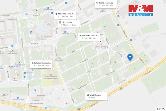 Prodej atypického bytu, Praha - Hlubočepy, Pod třešněmi, 166 m2