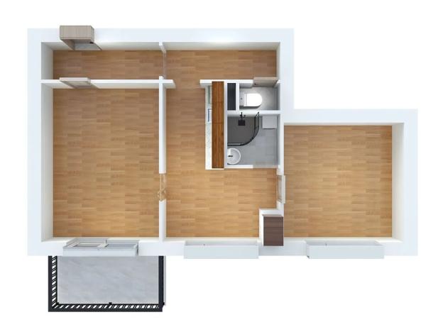 Pronájem bytu 2+1, Olomouc, gen. Píky, 56 m2