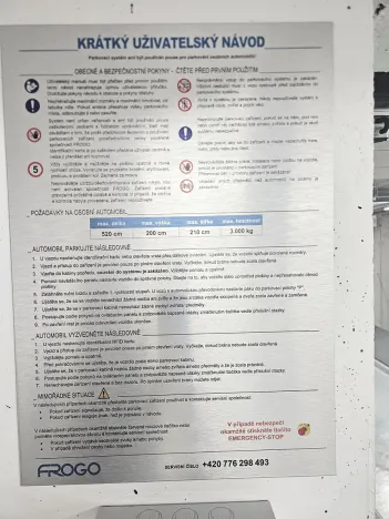 Pronájem garážového stání, Brno, Francouzská, 15 m2