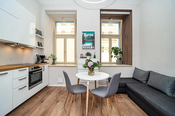 Prodej bytu 1+kk, Praha - Žižkov, Přibyslavská, 26 m2