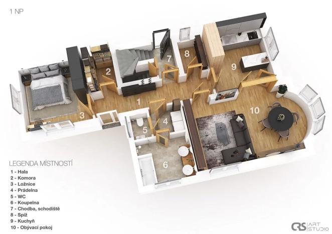 Prodej vily, Praha - Modřany, Rozvodova, 326 m2