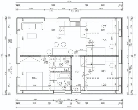 Prodej rodinného domu, Havířov, Farská, 83 m2