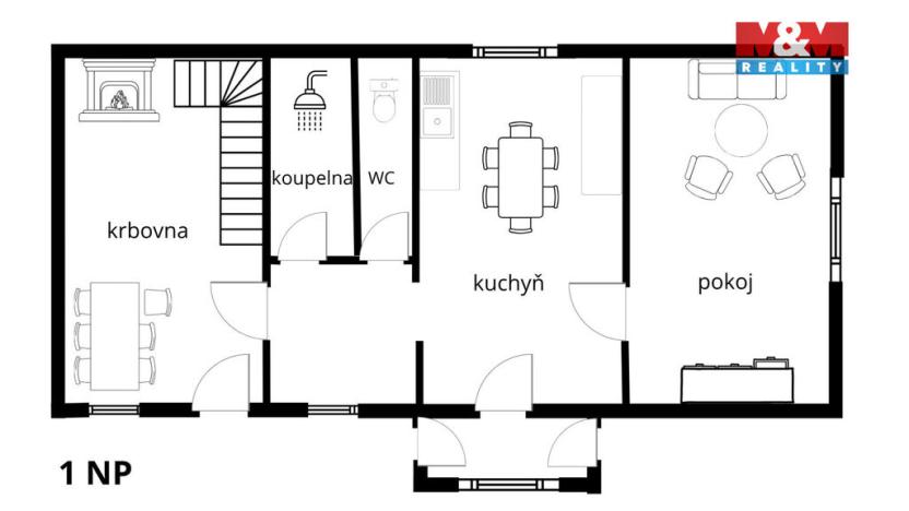 Prodej chalupy, Zlín - Jaroslavice, Průkop, 151 m2