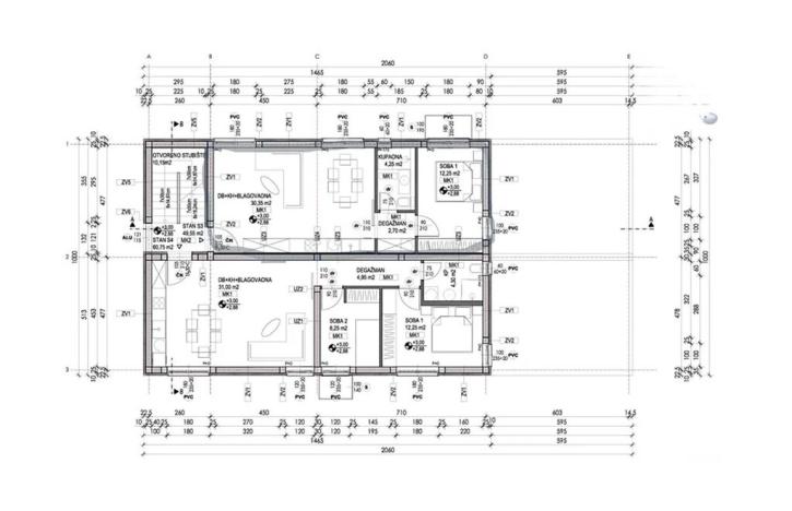 Prodej bytu 3+kk, Vrsi, Chorvatsko, Put Konobina, 79 m2