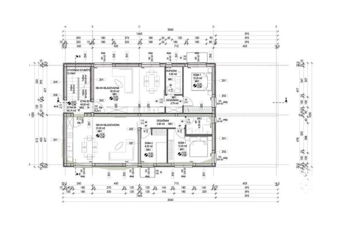 Prodej bytu 2+kk, Vrsi, Chorvatsko, Put Konobina, 65 m2