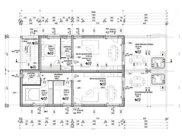 Prodej bytu 3+kk, Vrsi, Chorvatsko, Put Konobina, 79 m2