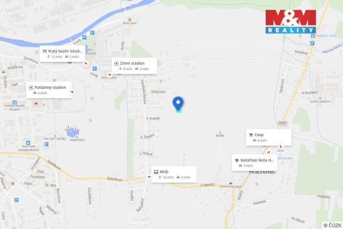 Prodej pozemku pro bydlení, Valašské Meziříčí, 1096 m2