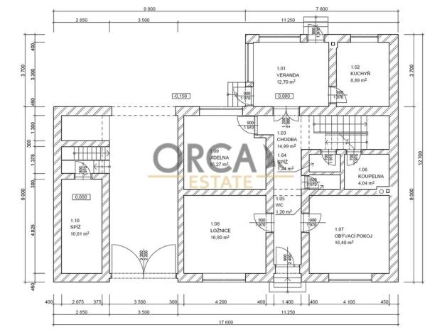 Pronájem rodinného domu, Moravany, 120 m2