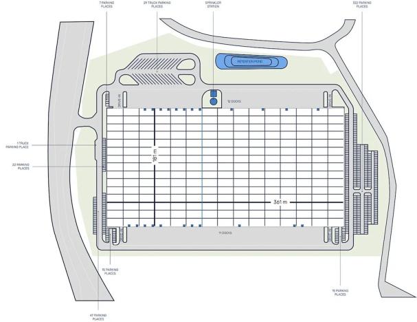 Pronájem skladu, Ostrov, 10000 m2