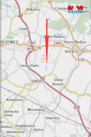 Prodej pole, Dolní Roveň - Komárov, 19461 m2