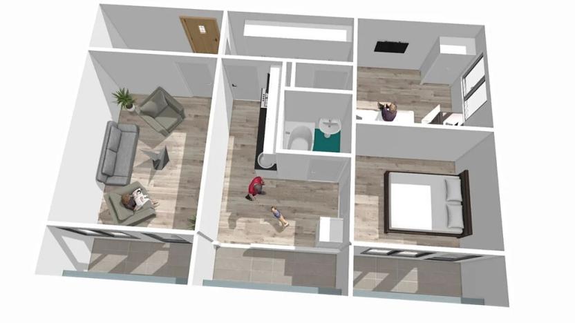 Pronájem bytu 3+1, Litvínov, Mostecká, 65 m2