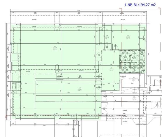 Pronájem kanceláře, Praha - Prosek, Litvínovská, 309 m2