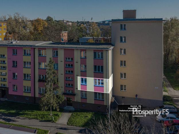 Prodej bytu 2+1, Karviná - Ráj, Kosmonautů, 52 m2