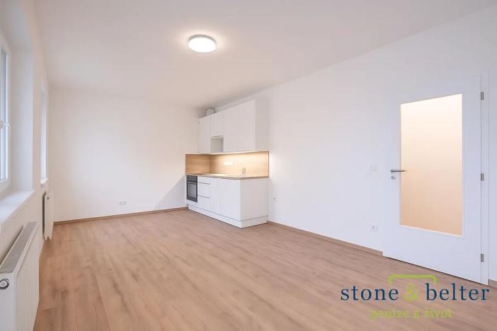 Pronájem bytu 1+kk, Praha - Hlubočepy, Fabiánové, 31 m2