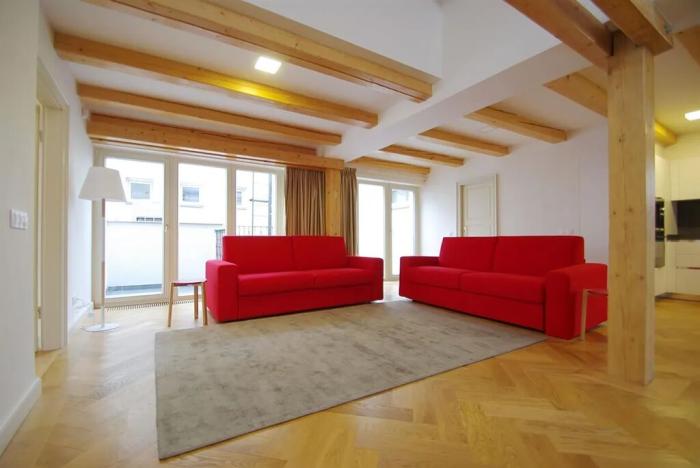 Pronájem bytu 3+kk, Praha - Nové Město, Bolzanova, 199 m2