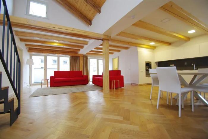 Pronájem bytu 3+kk, Praha - Nové Město, Bolzanova, 199 m2