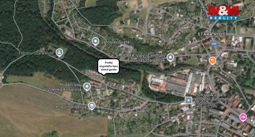 Prodej bytu 4+kk, Karlovy Vary - Stará Role, Husova, 70 m2