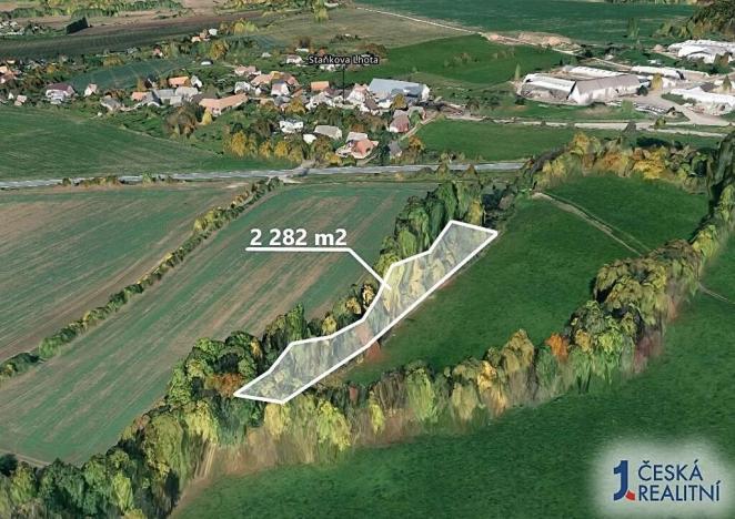 Prodej podílu lesa, Sobotka, 1141 m2