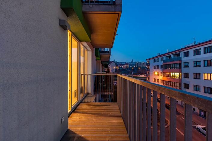 Pronájem bytu 1+kk, Praha - Vršovice, Archangelská, 40 m2