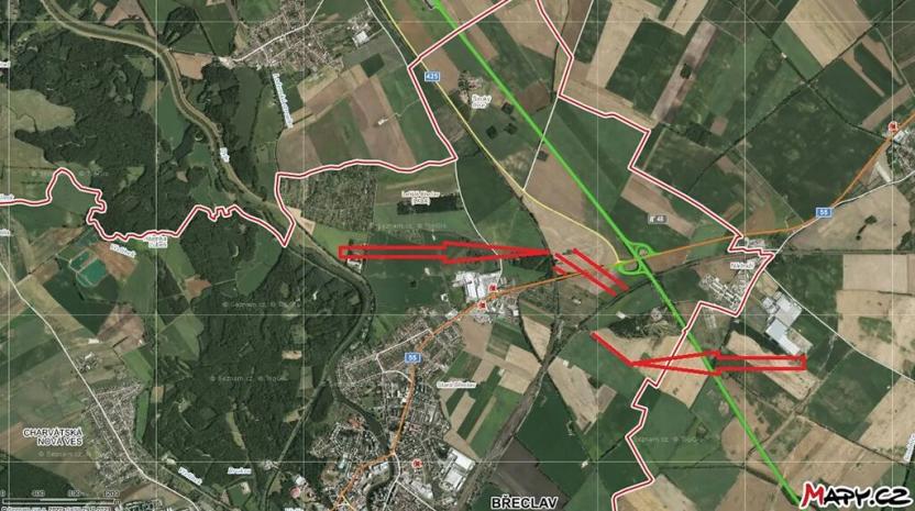 Prodej pole, Břeclav, 8391 m2