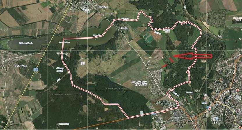 Prodej pole, Břeclav, 1995 m2