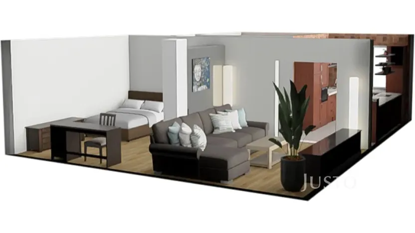 Pronájem bytu 1+1, Písek, Smetanovo nám., 55 m2