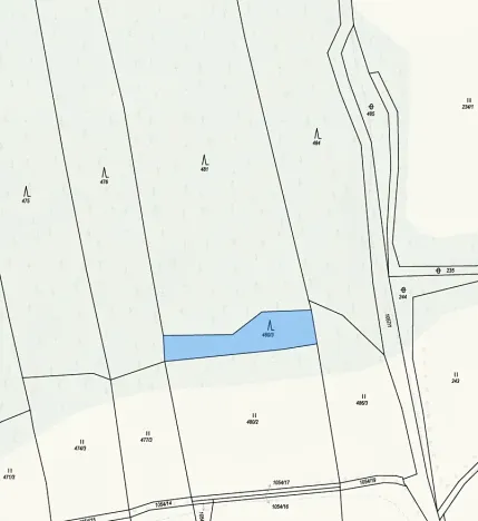 Prodej lesa, Neurazy, 727 m2