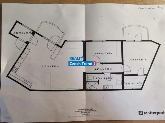 Prodej bytu 3+kk, Olomouc, 84 m2