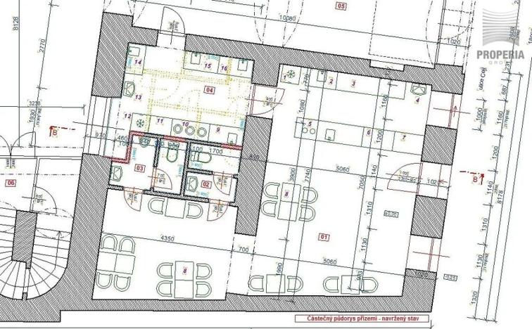 Pronájem obchodního prostoru, Brno, Cejl, 72 m2