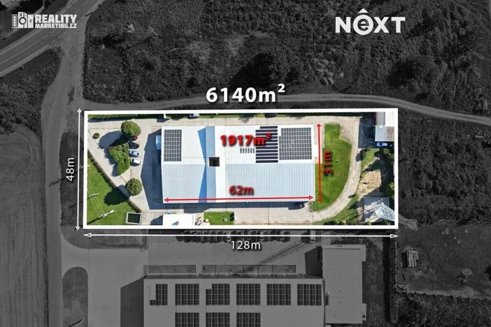Prodej výrobních prostor, Břeclav, Hraniční, 1917 m2