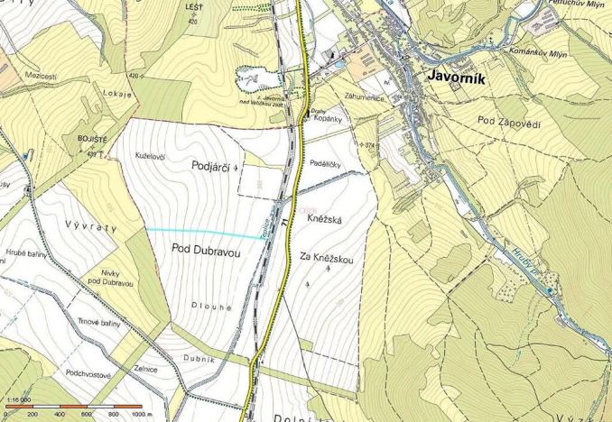 Prodej pole, Javorník, 7655 m2