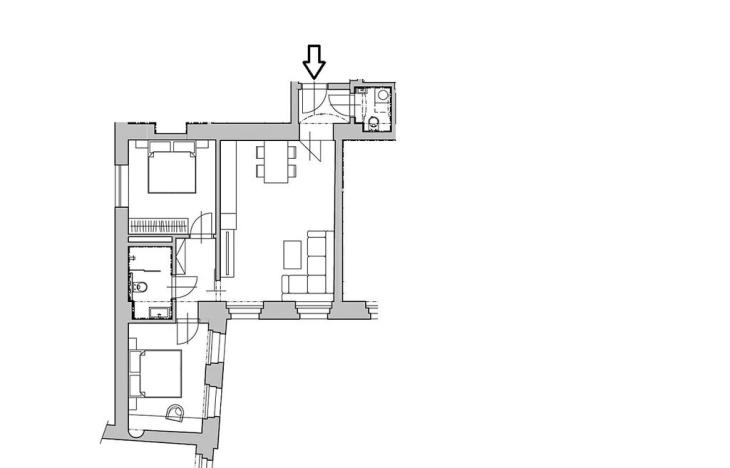 Pronájem bytu 3+kk, Praha - Nové Město, Václavské náměstí, 65 m2