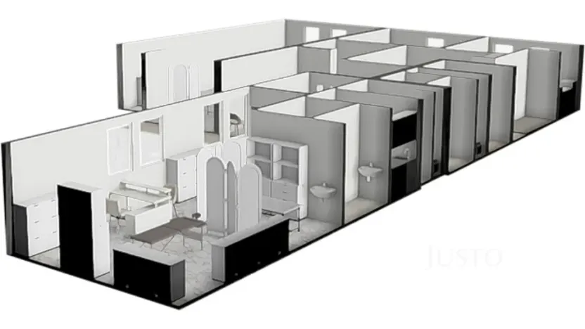 Pronájem ordinace, Písek, Havlíčkovo nám., 76 m2