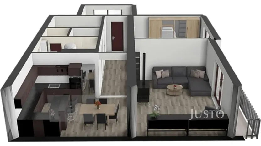 Prodej bytu 2+1, Písek, Na Rozmezí, 90 m2