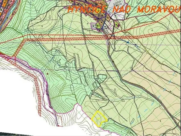 Dražba louky, Hanušovice, 53256 m2