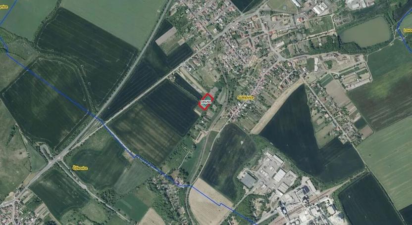Prodej zahrady, Sulejovice, 3078 m2