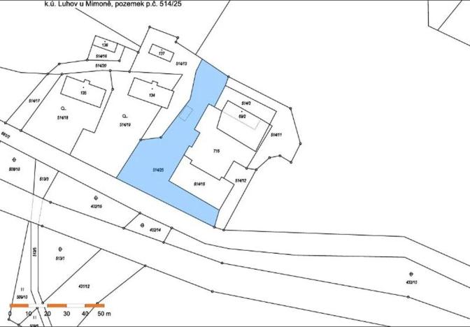 Prodej pozemku, Brniště, 1661 m2