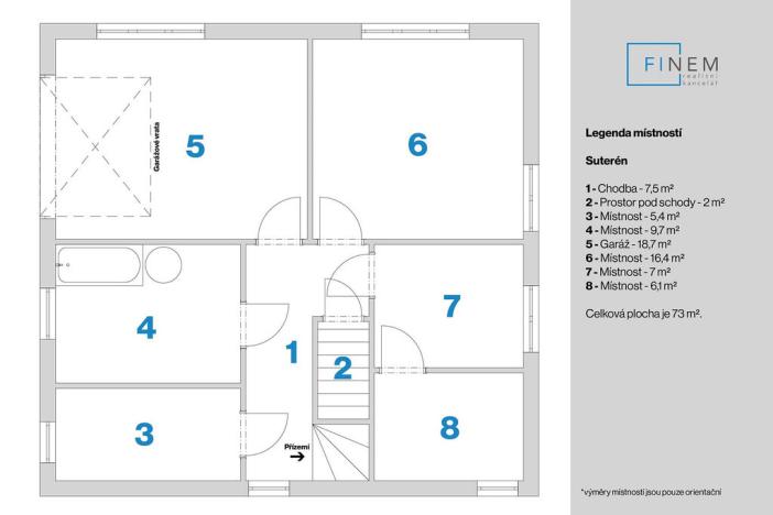 Prodej rodinného domu, Libčice nad Vltavou, Pod Hájem, 229 m2